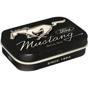 RETRO Ford Mustang - Logo Horse Black - Candy