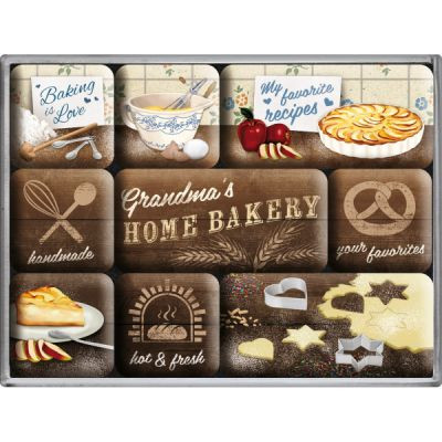  RETRO Home Bakery - Mágnes szett