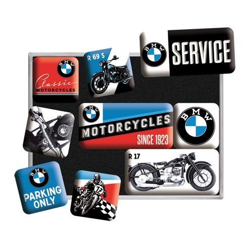 RETRO BMW Motorcycles - Mágnes szett