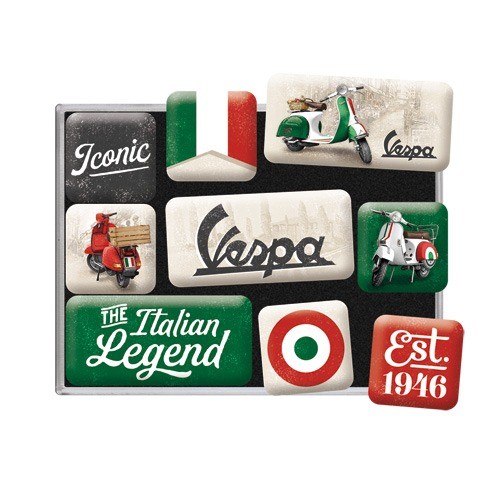 RETRO Vespa – The Italian Legend - Mágnes szett