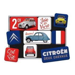RETRO CITROEN 2CV – Mágnes szett