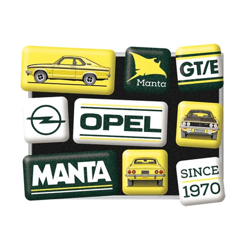 RETRO Opel – Manta – Mágnes szett