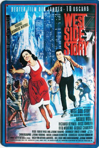West Side Story - Fémtábla