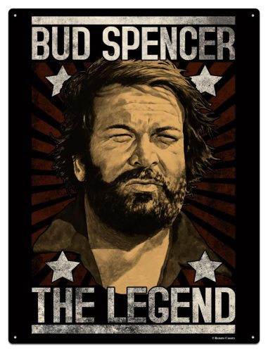 RETRO Bud Spencer – The Legend – Fémtábla