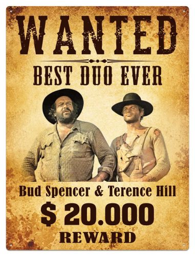 RETRO WANTED – Best Duo Ever – Fémtábla