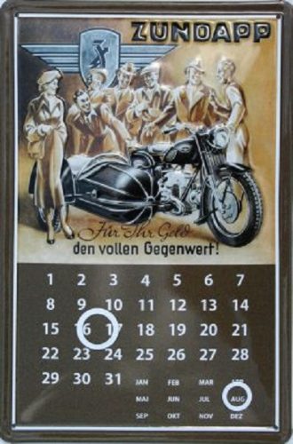 RETRO Zündapp - Fémtábla