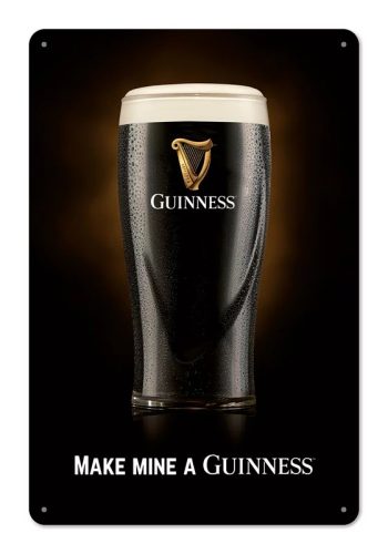 RETRO Guinness – Make mine a Guinness – Fémtábla