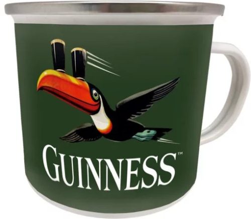 Guinness Tukan Green - Fém bögre