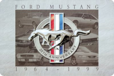 RETRO Ford Mustang 1964 - 1999 Fémtábla