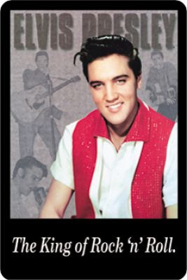 Elvis Presley - King of Rock' n Roll - Fémtábla