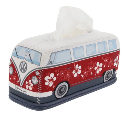 VW T1 Bulli Bus piros - Zsebkendőtartó