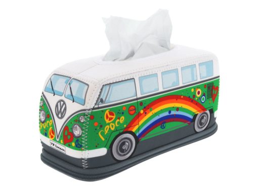 VW T1 Bulli Bus zöld - Zsebkendőtartó