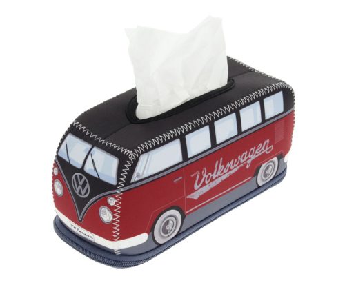 VW T1 Bulli Bus bordó - Zsebkendőtartó