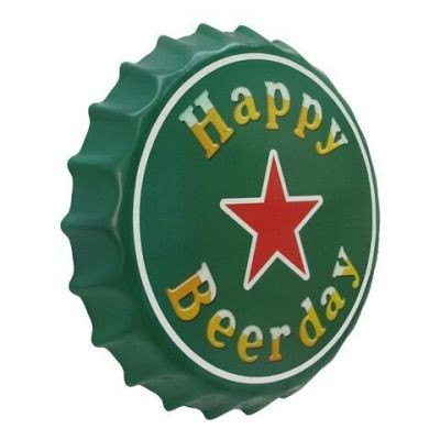 Happy Beerday - Fémtábla