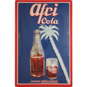 Afri Cola - Palme - Fémtábla