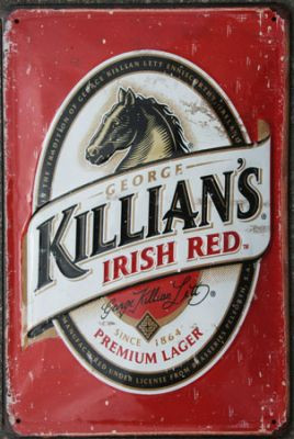 Killian's Irish Red - Fémtábla