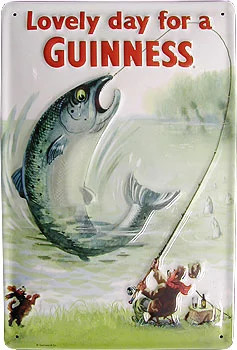 Guinness – Big Fish – Fémtábla