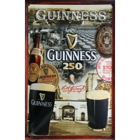 Guinness 250 Jahre - Fémtábla