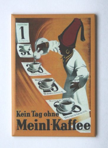  RETRO Kein Tag ohne Meinl-Kaffee – Hűtőmágnes 