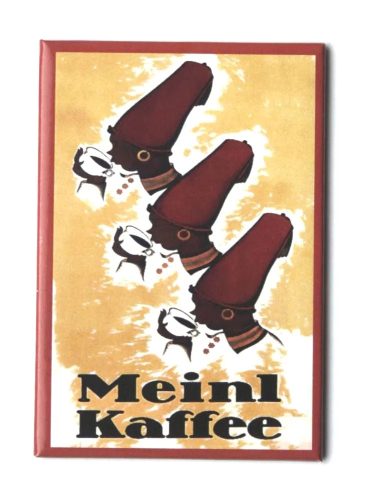  RETRO Meinl Kaffee – 3 Mohren – hűtőmágnes