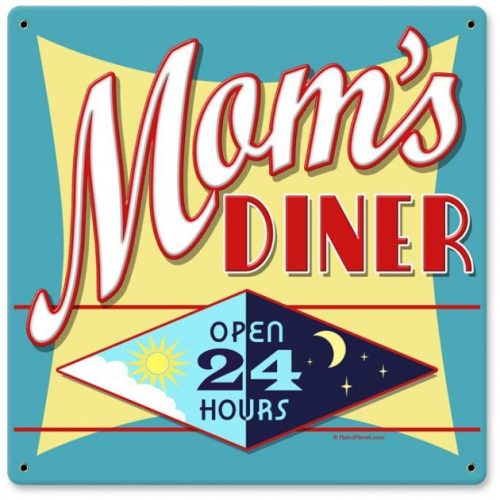 Mom's Dinner - Fémtábla
