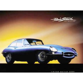 Jaguar E-type - Fémtábla
