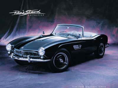 BMW 507 - Fémtábla