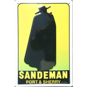 RETRO Sandeman Port and Sherry – Fémtábla